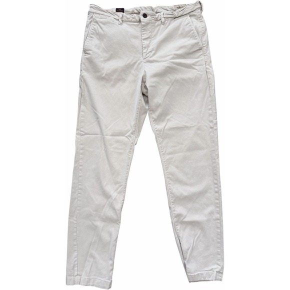 coastline Other - Coastline Mens Tailored Fit‎ Khaki Chino Pants W36 L34